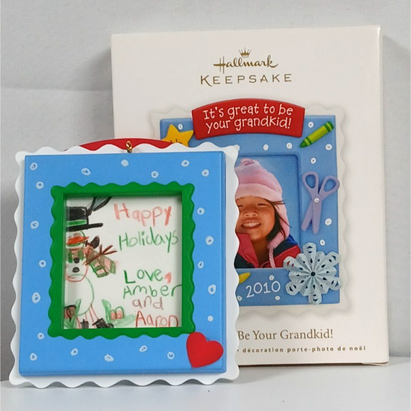 2010 Hallmark It's Great to be Your Grandkid Photo Holder - Picture 1 of 5
